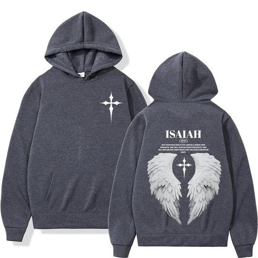 Isaiah Scripture Men's Hoodie
