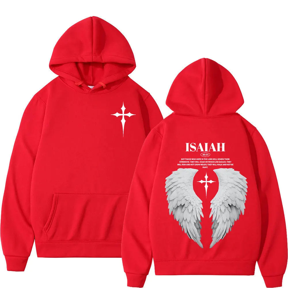 Isaiah Scripture Men's Hoodie