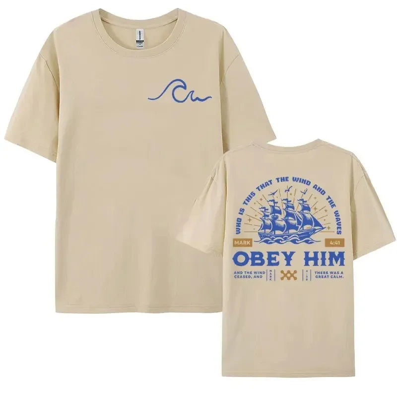Obey Him Men's T-shirts