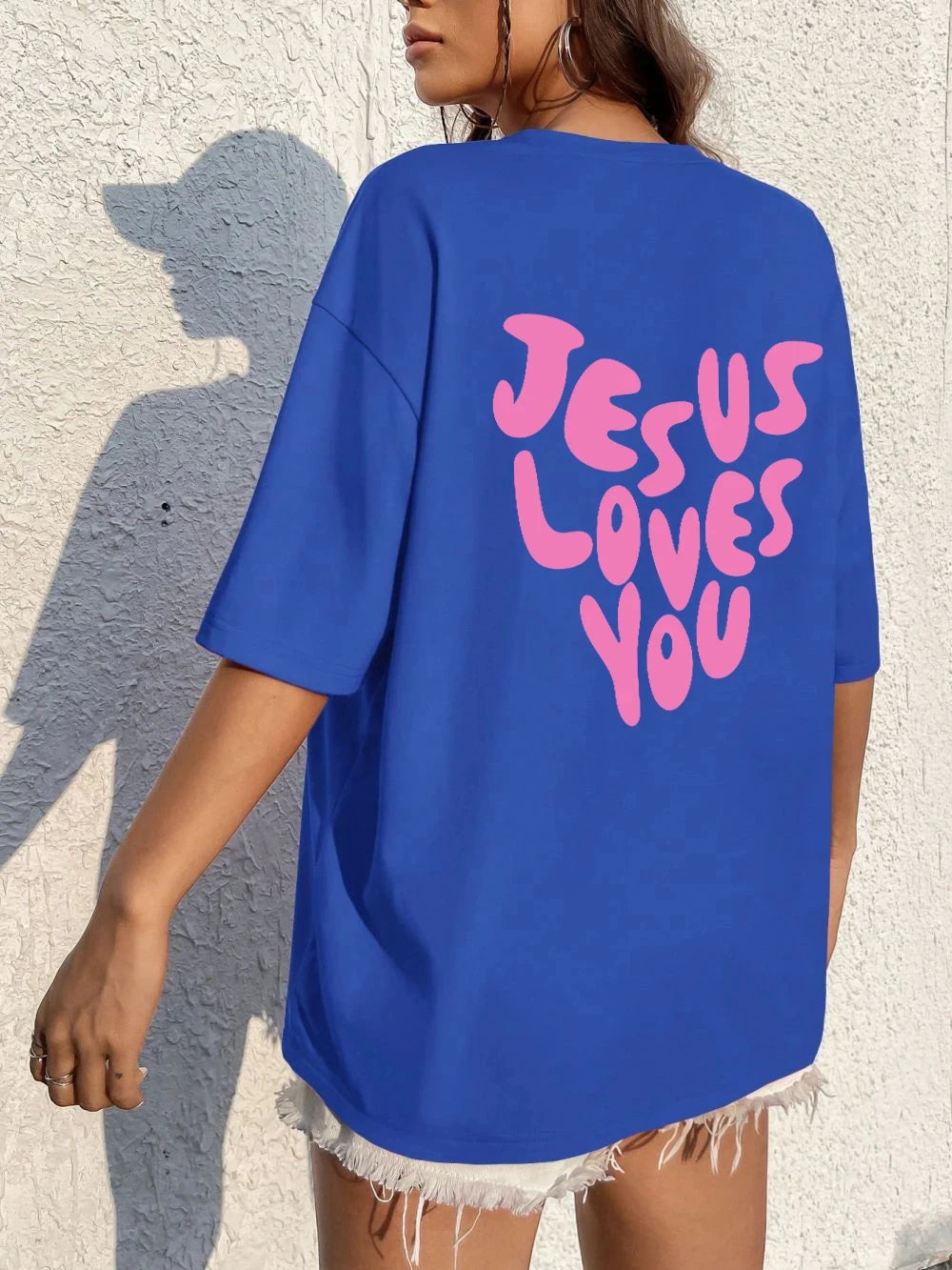 Jesus Loves You Woman T-Shirt