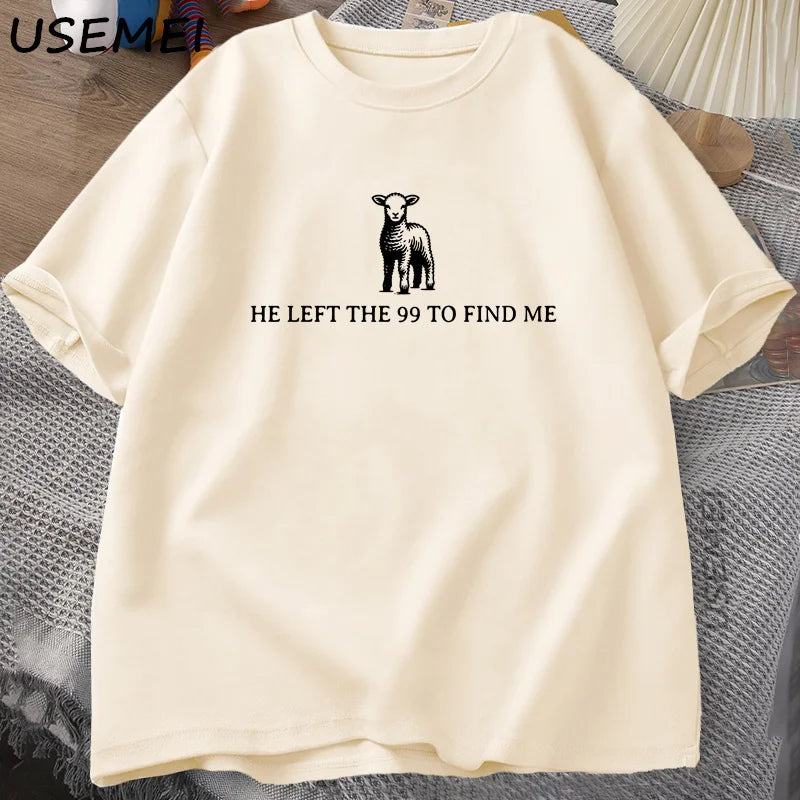 He Left The 99 Cotton T-Shirt