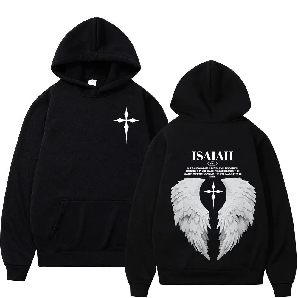 Isaiah Scripture Men's Hoodie