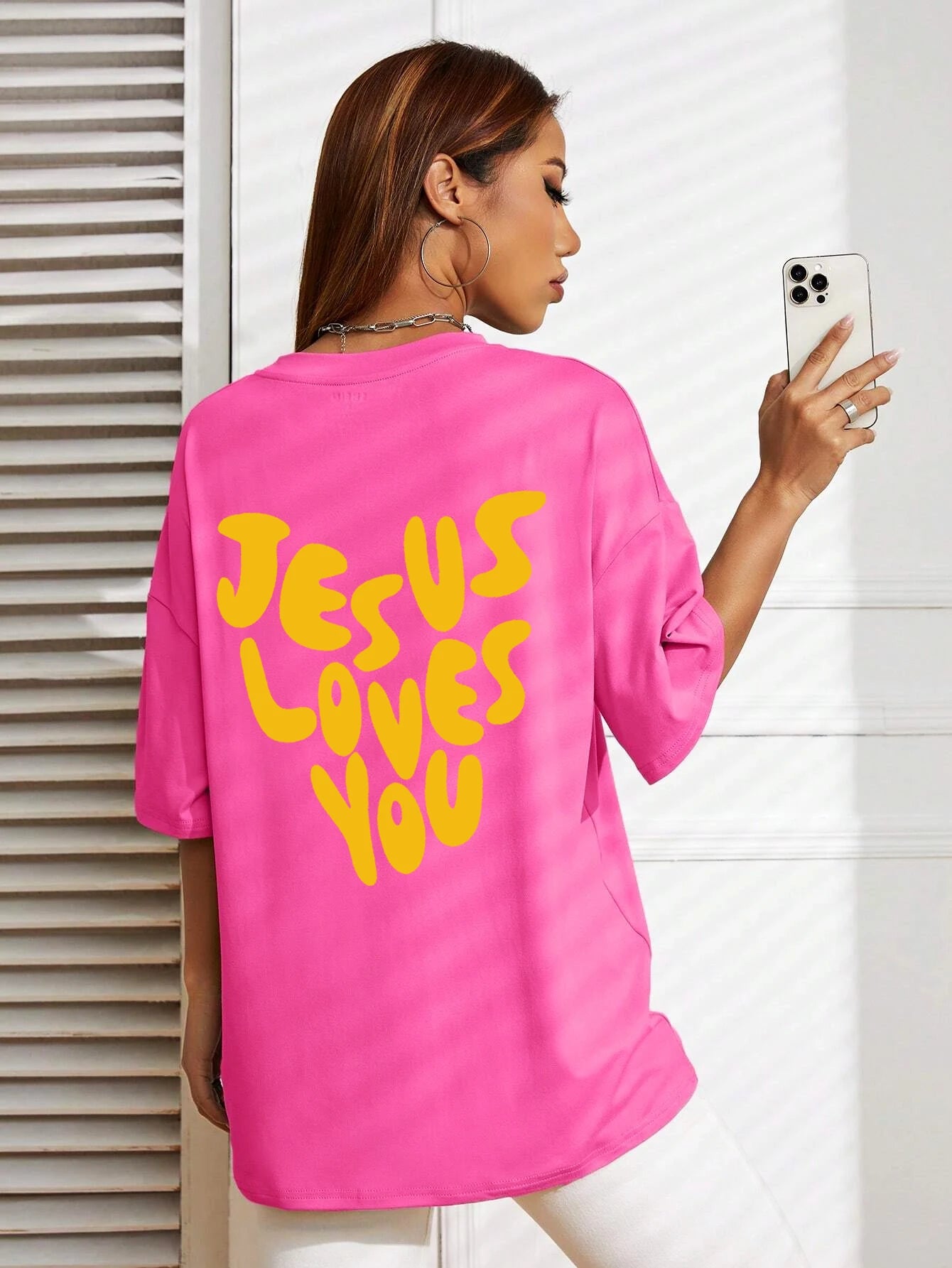 Jesus Loves You Woman T-Shirt