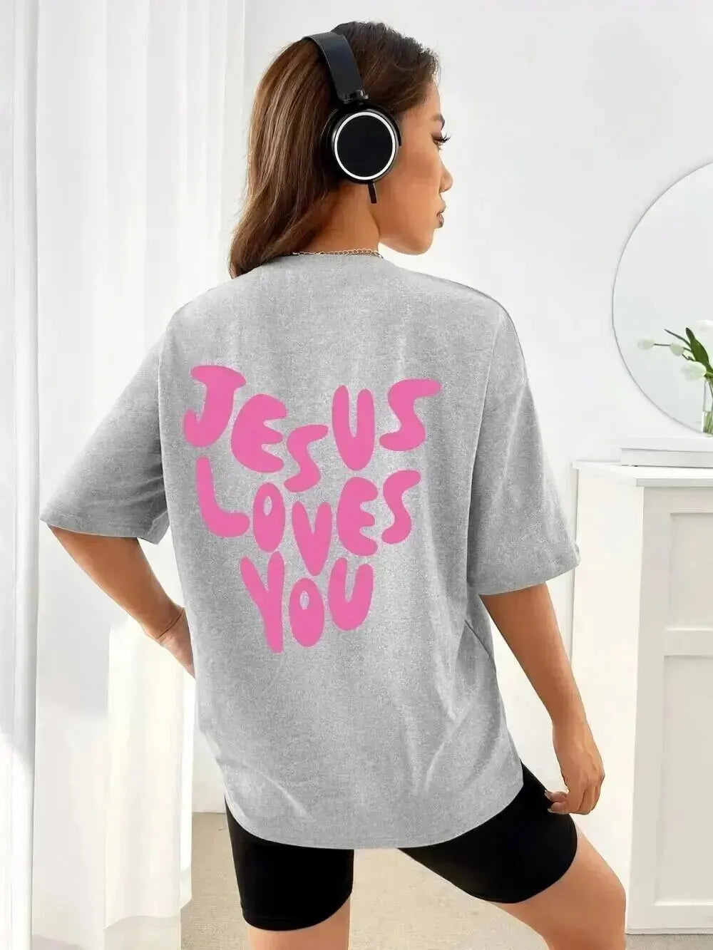 Jesus Loves You Woman T-Shirt