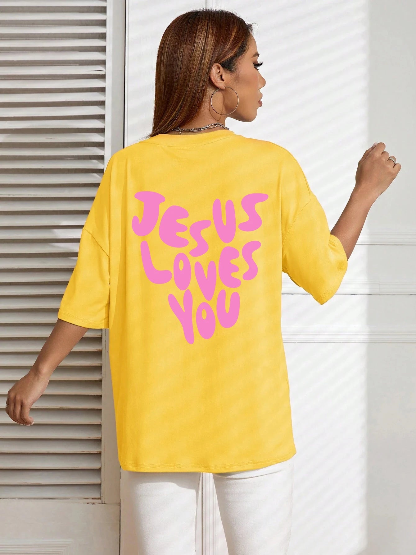Jesus Loves You Woman T-Shirt